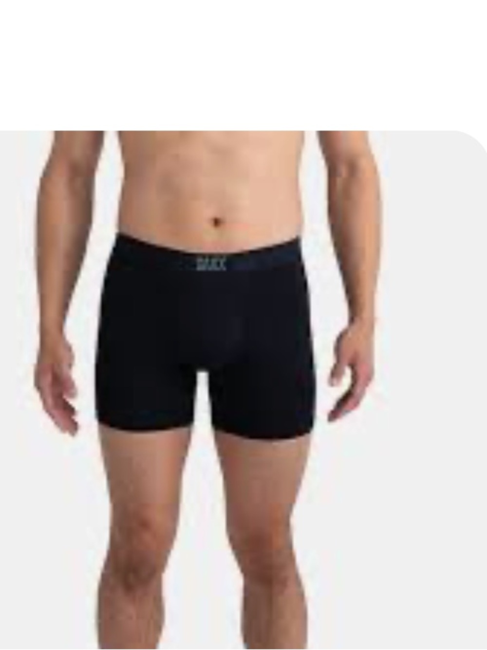 SAXX Ultra Super Soft Comfort Blend Boxer Brief 5", Black, Medium NWOT